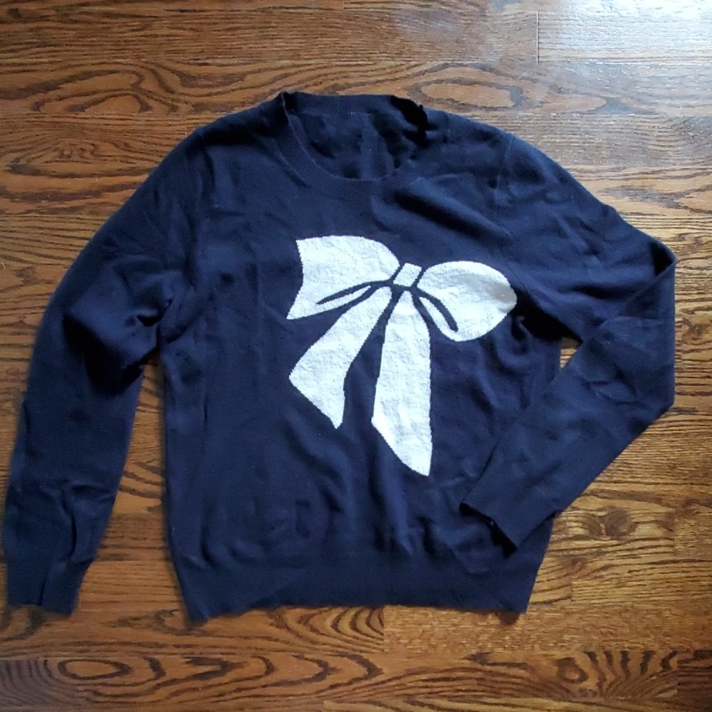 J. Crew Bow Sweater